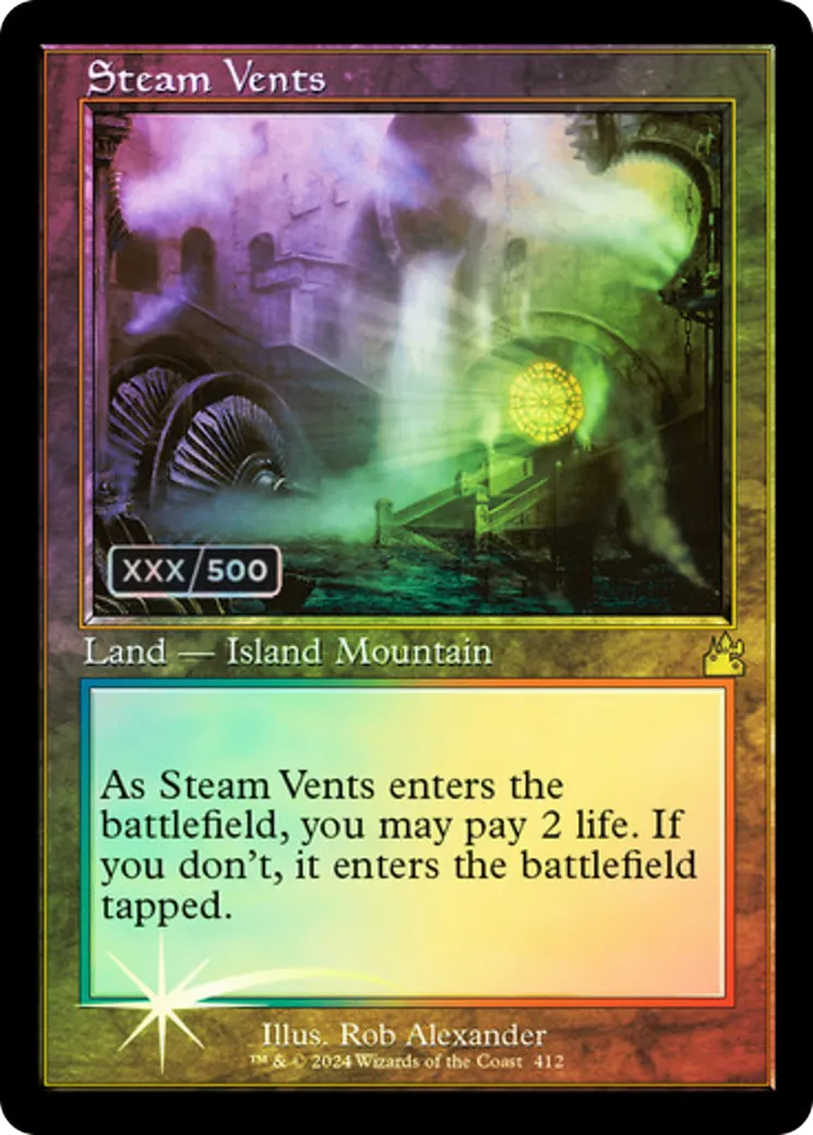Steam Vents — Ravnica Remastered — Magic: The Gathering