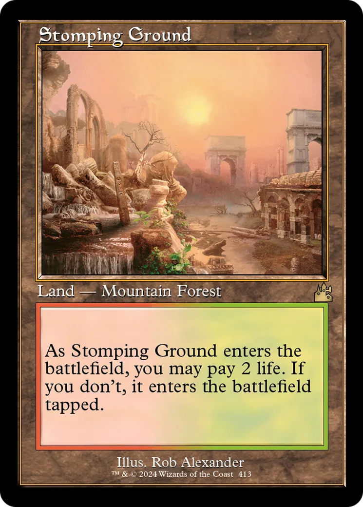 Stomping Ground — Ravnica Remastered — Magic: The Gathering