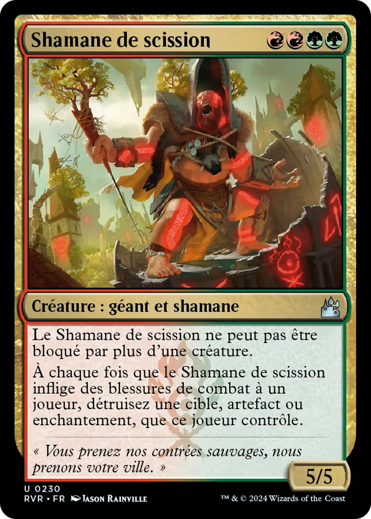 Shamane de scission — Ravnica Remastered — Magic: The Gathering