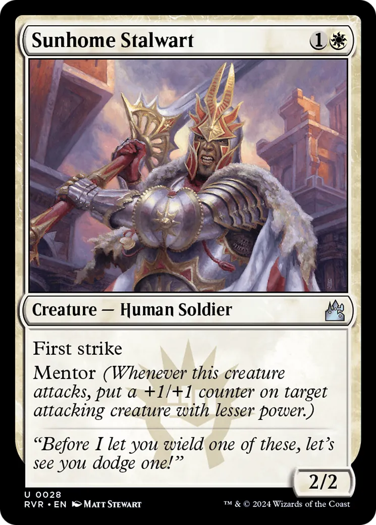 Vaillant de Solcastel — Ravnica Remastered — Magic: The Gathering