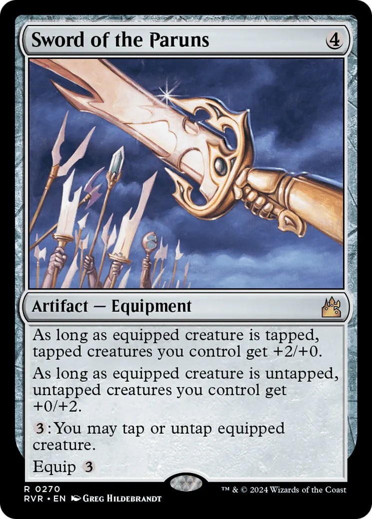 Sword of the Paruns — Ravnica Remastered — Magic: The Gathering