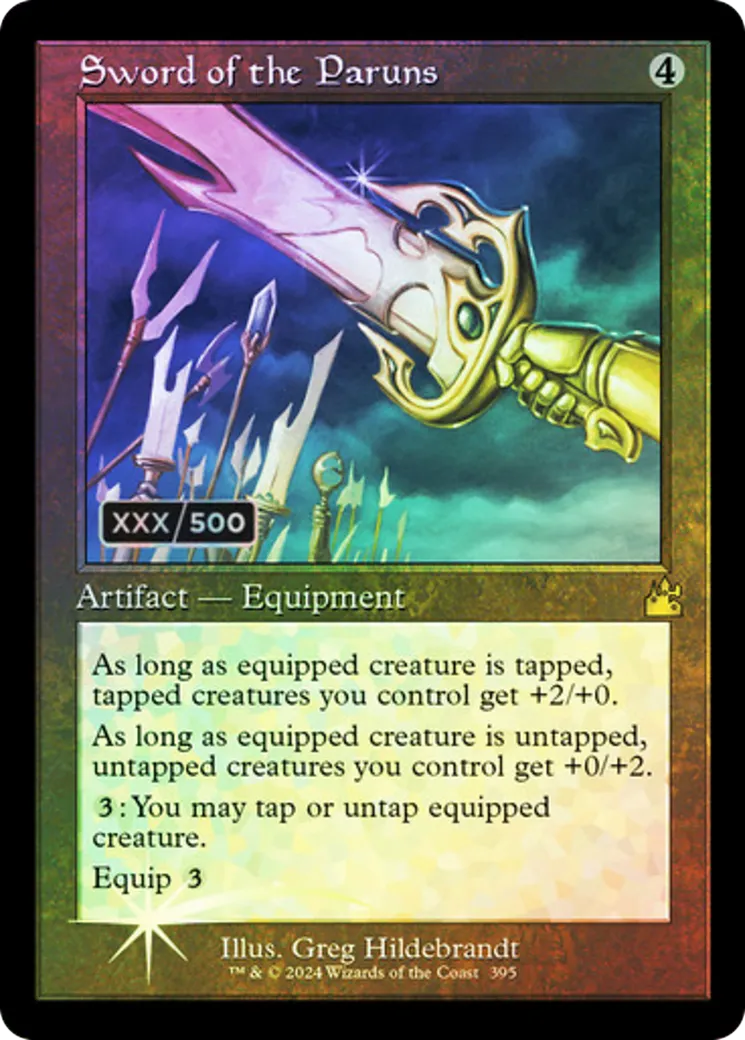 Sword of the Paruns — Ravnica Remastered — Magic: The Gathering