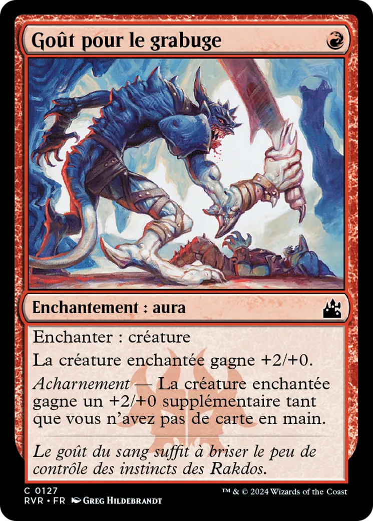 Goût pour le grabuge — Ravnica Remastered — Magic: The Gathering