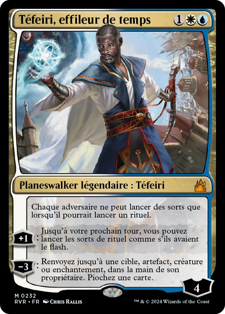 Téfeiri, effileur de temps — Ravnica Remastered — Magic: The Gathering