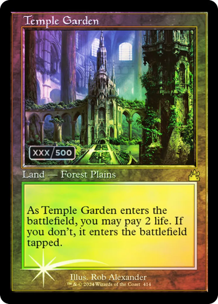 Temple Garden — Ravnica Remastered — Magic: The Gathering