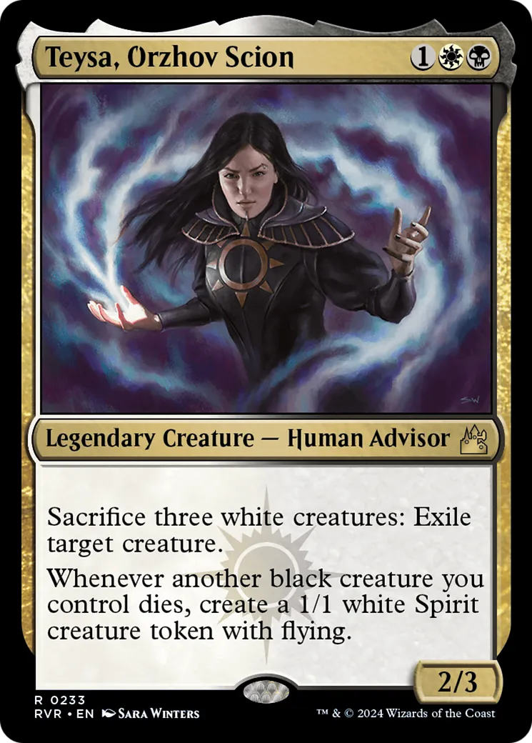 Teysa, Orzhov Scion — Ravnica Remastered — Magic: The Gathering