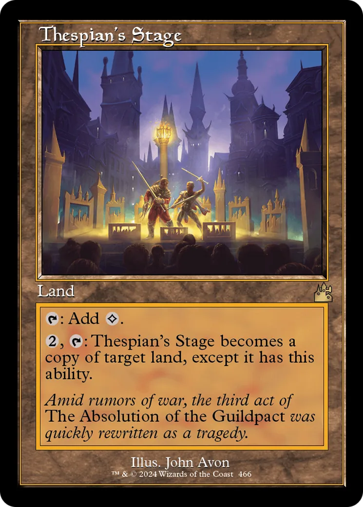 Thespian's Stage — Ravnica Remastered — Magic: The Gathering