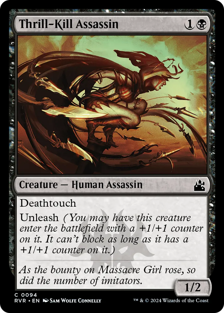 Assassin enivré par la tuerie — Ravnica Remastered — Magic: The Gathering