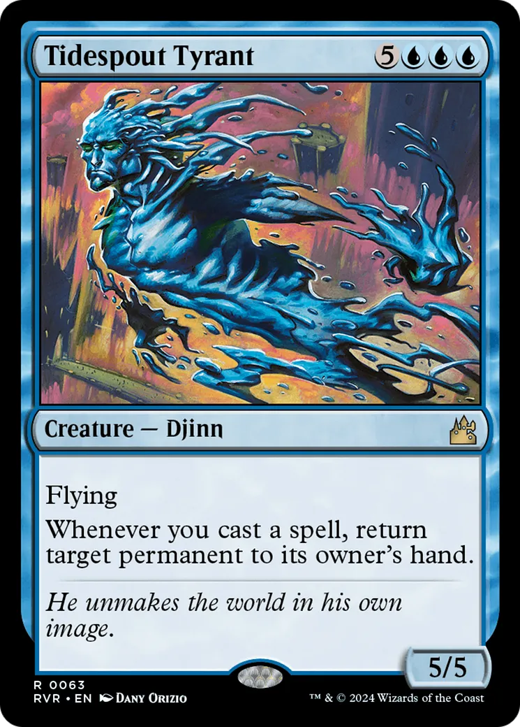 Tidespout Tyrant — Ravnica Remastered — Magic: The Gathering