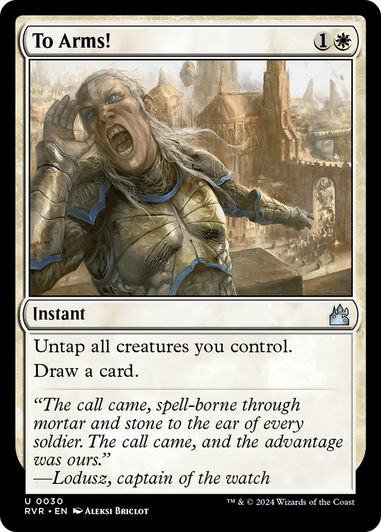 To Arms! — Ravnica Remastered — Magic: The Gathering