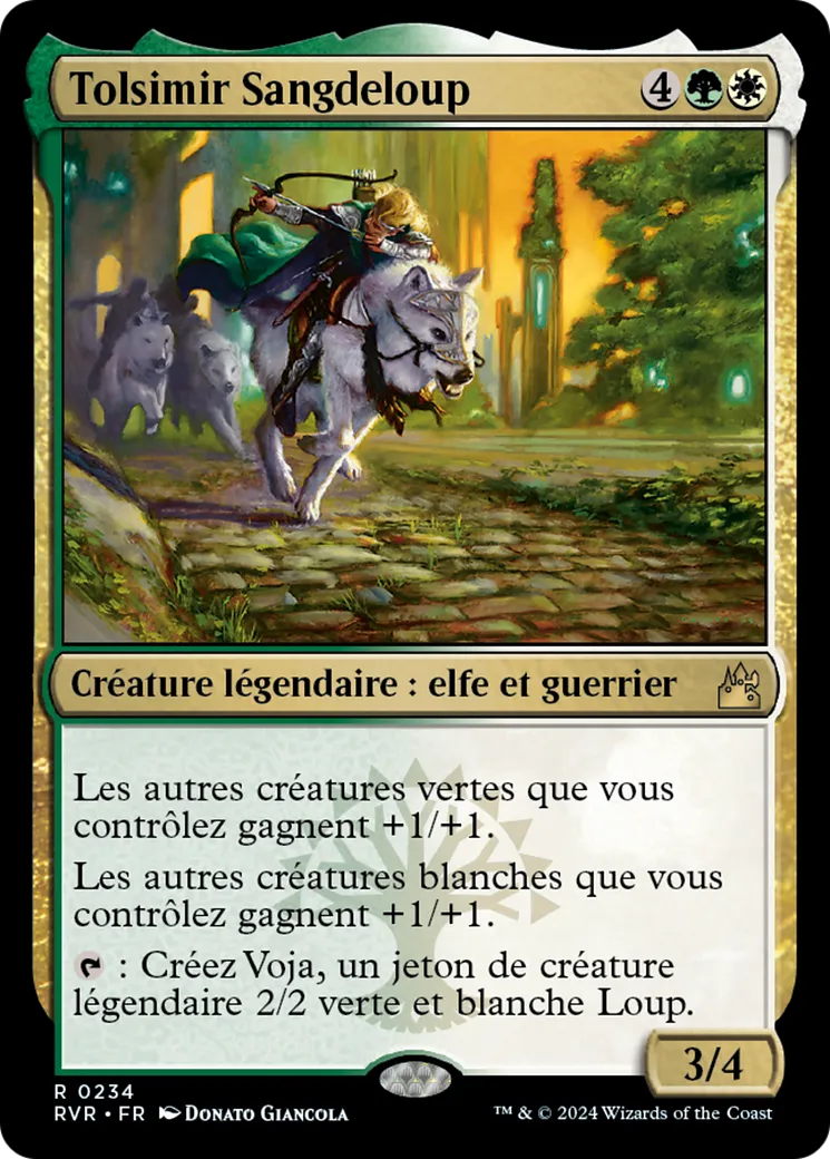 Tolsimir Sangdeloup — Ravnica Remastered — Magic: The Gathering