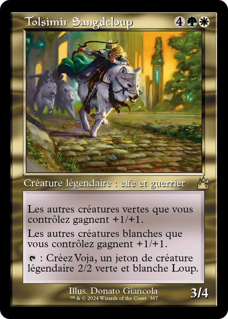 Tolsimir Sangdeloup — Ravnica Remastered — Magic: The Gathering