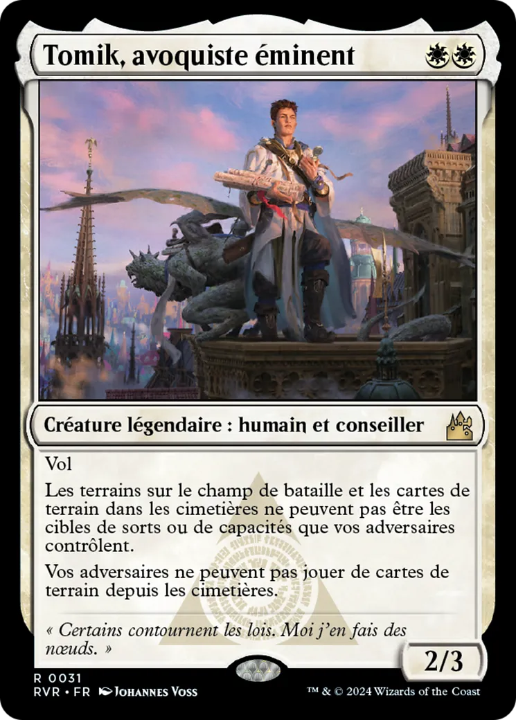 Tomik, avoquiste éminent — Ravnica Remastered — Magic: The Gathering