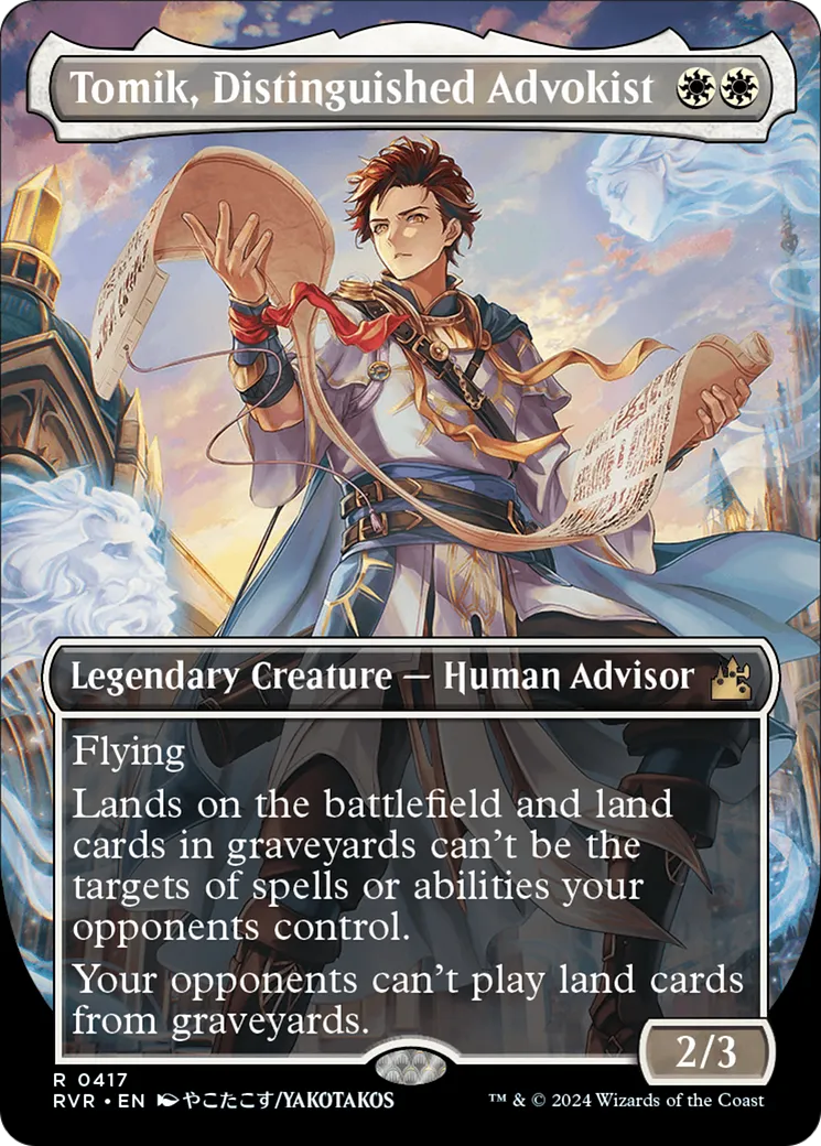 Tomik, Distinguished Advokist — Ravnica Remastered — Magic: The Gathering