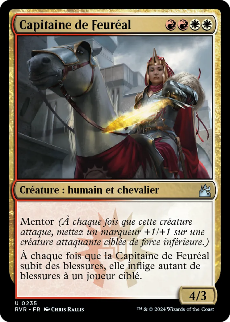 Capitaine de Feuréal — Ravnica Remastered — Magic: The Gathering