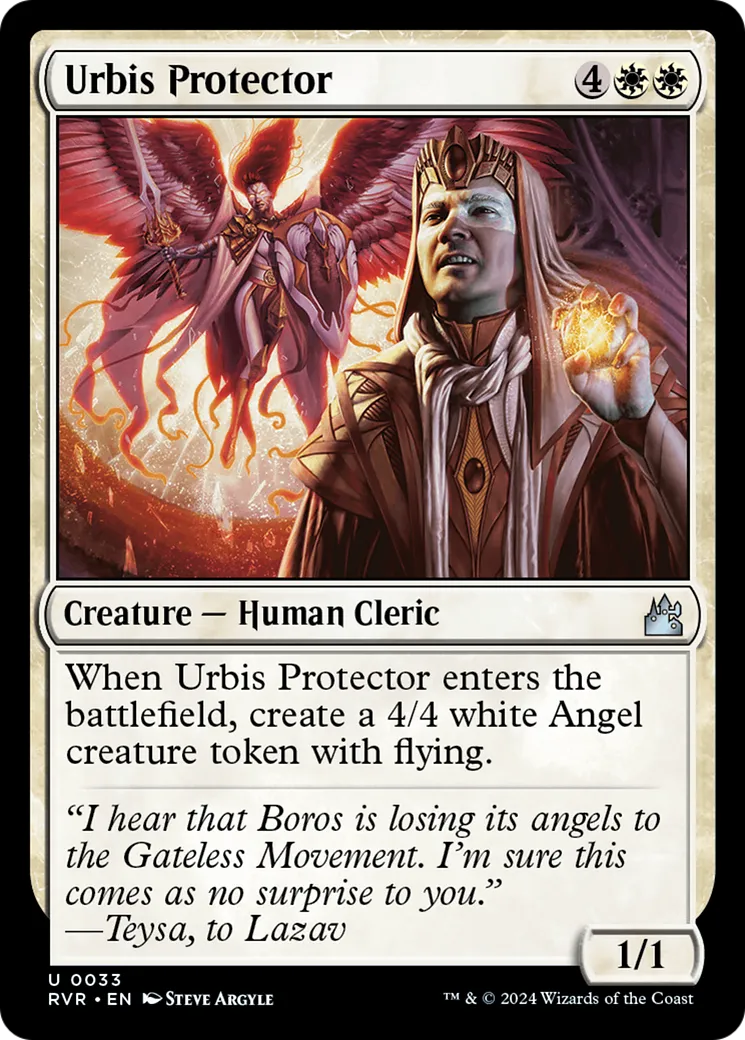 Protecteur de l'Urbis — Ravnica Remastered — Magic: The Gathering