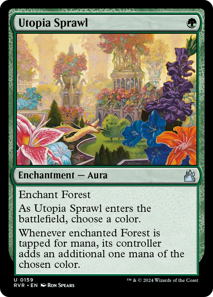 Utopia Sprawl — Ravnica Remastered — Magic: The Gathering