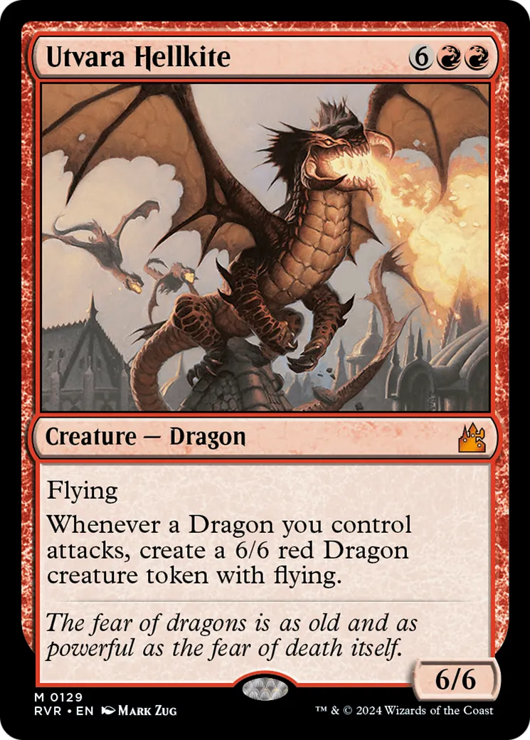 Utvara Hellkite — Ravnica Remastered — Magic: The Gathering