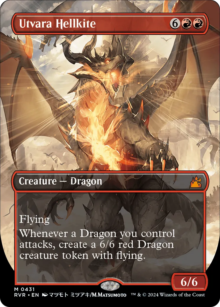 Utvara Hellkite — Ravnica Remastered — Magic: The Gathering