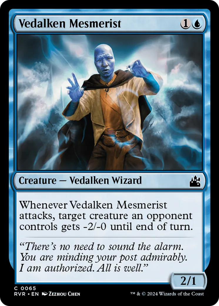 Mesmériste vedalken — Ravnica Remastered — Magic: The Gathering