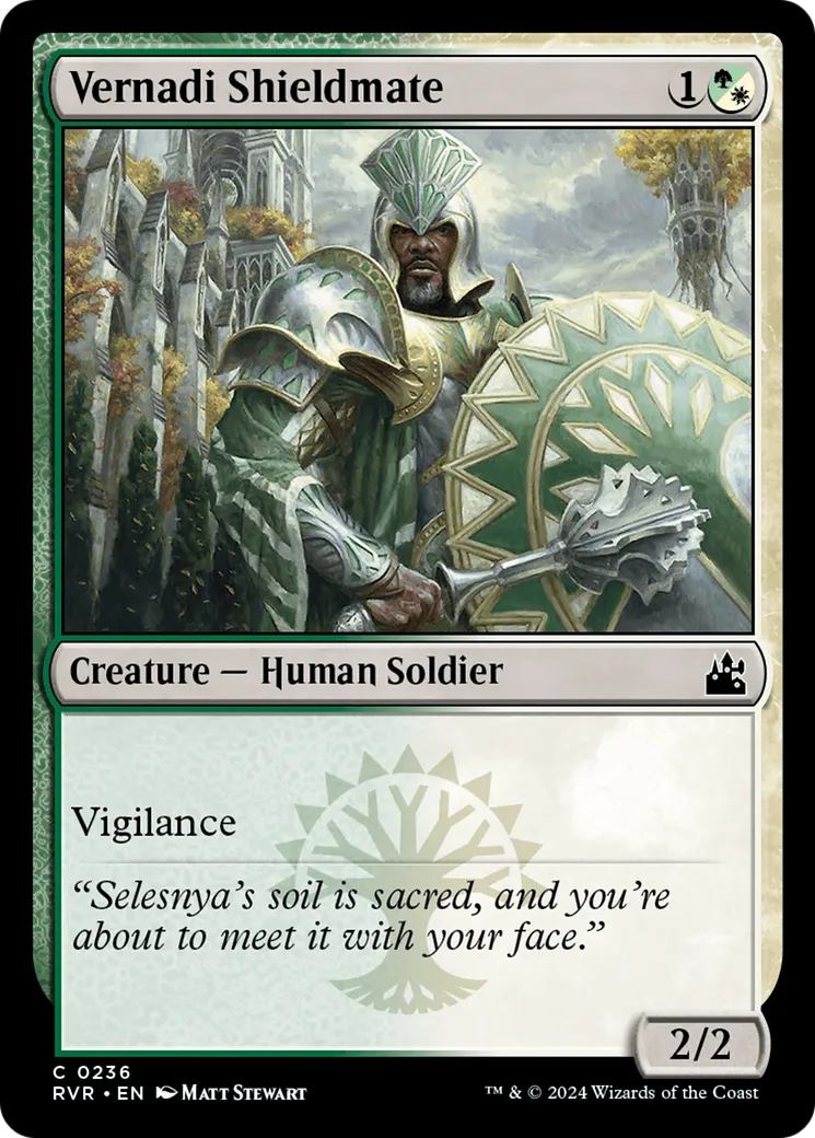 Compagnon bouclier verdani — Ravnica Remastered — Magic: The Gathering