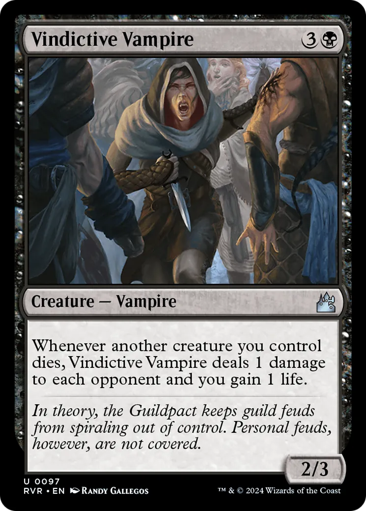 Vindictive Vampire — Ravnica Remastered — Magic: The Gathering