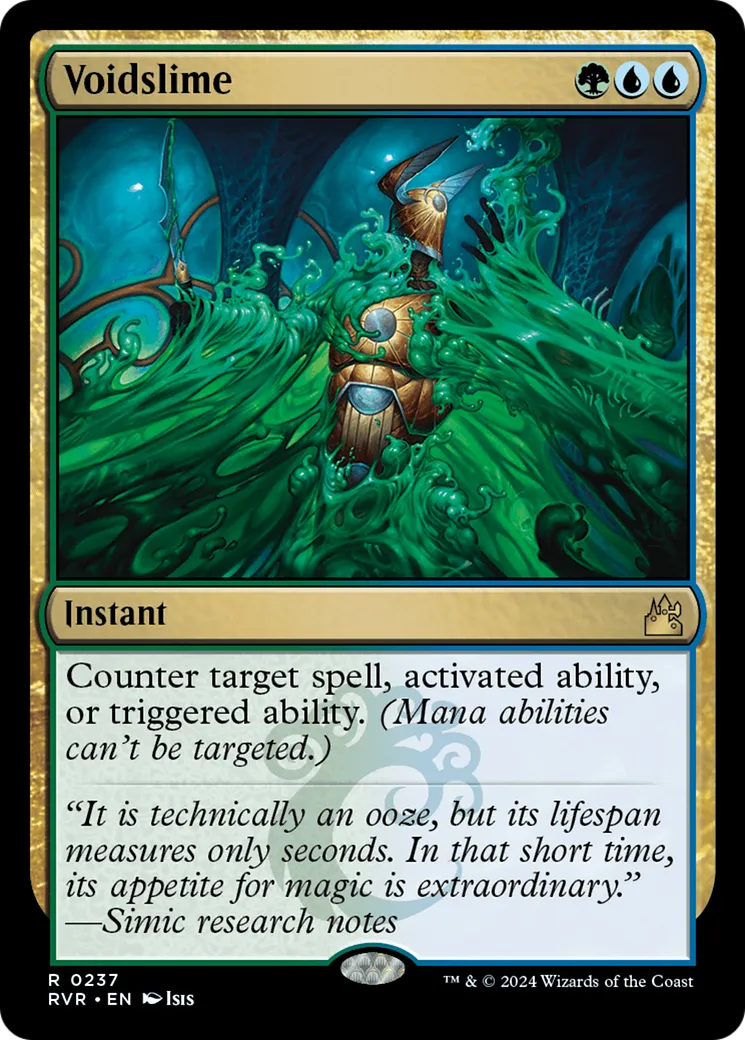 Voidslime — Ravnica Remastered — Magic: The Gathering