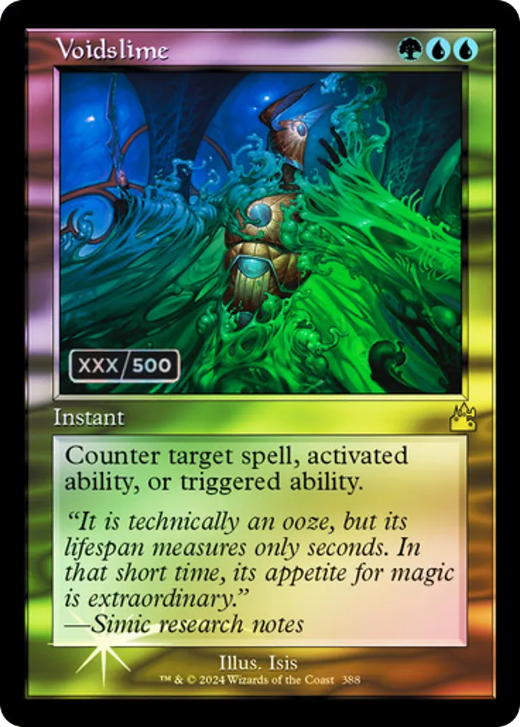 Voidslime — Ravnica Remastered — Magic: The Gathering