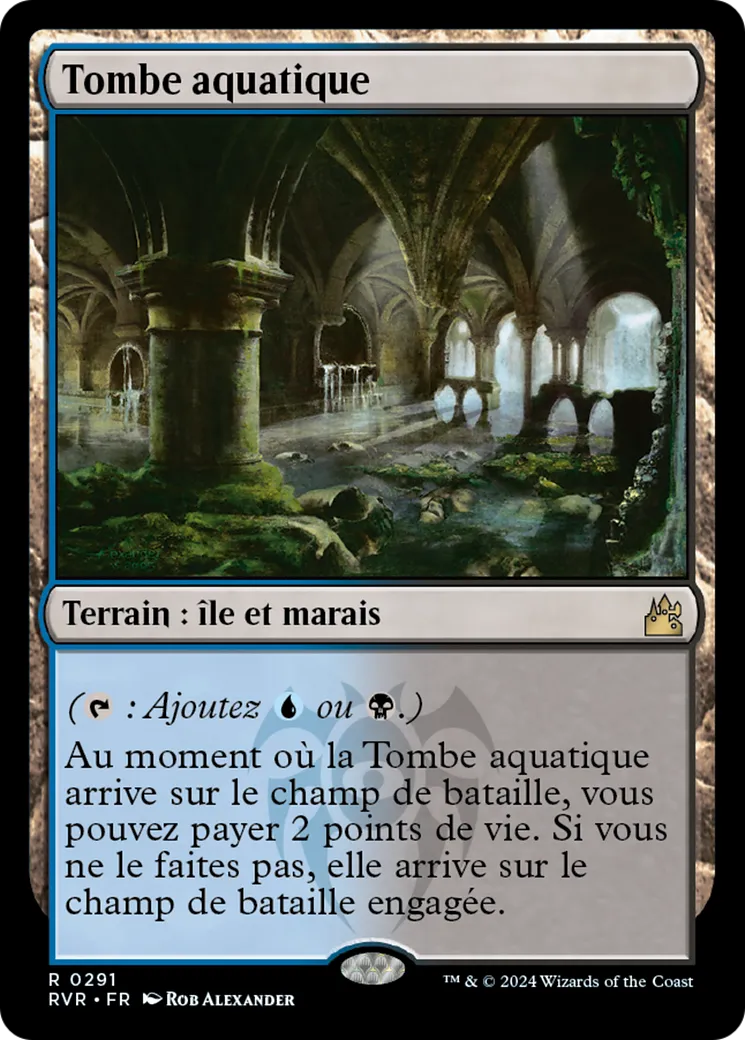 Tombe aquatique — Ravnica Remastered — Magic: The Gathering