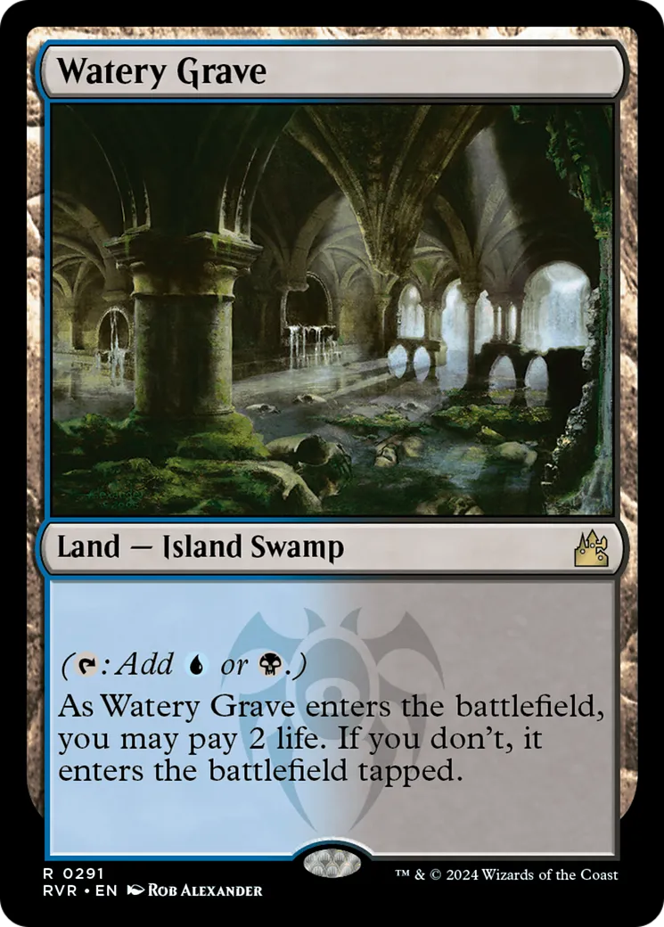 Watery Grave — Ravnica Remastered — Magic: The Gathering