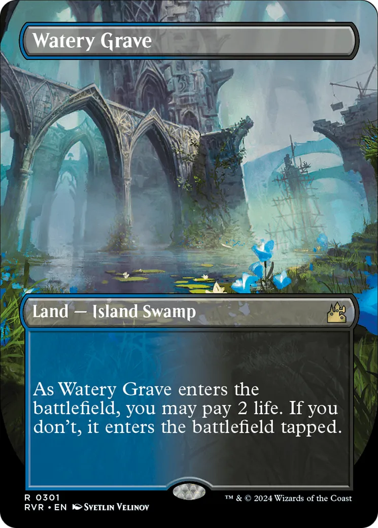 Watery Grave — Ravnica Remastered — Magic: The Gathering