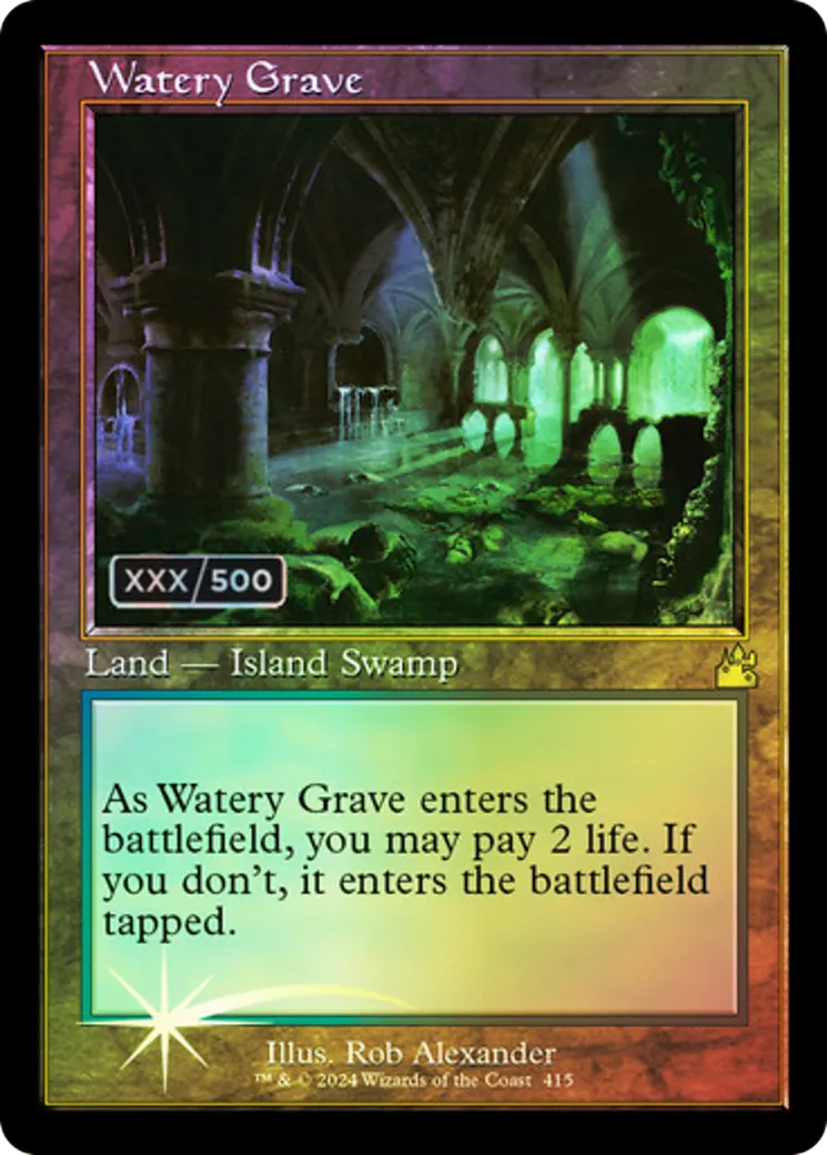 Watery Grave — Ravnica Remastered — Magic: The Gathering