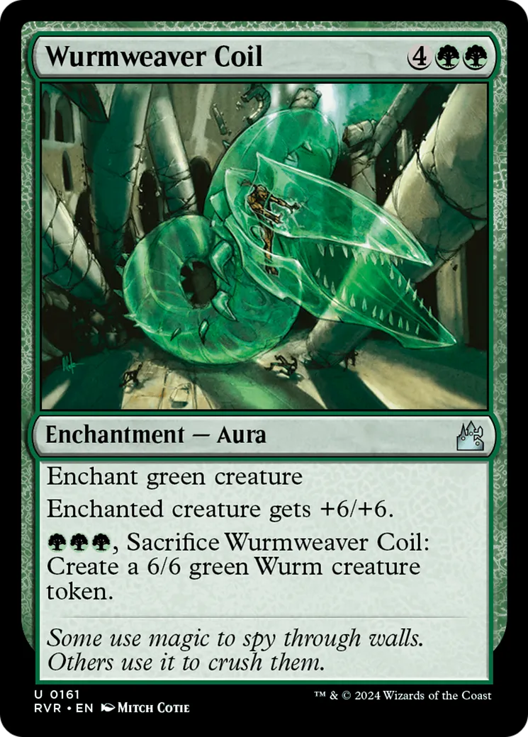 Wurmweaver Coil — Ravnica Remastered — Magic: The Gathering