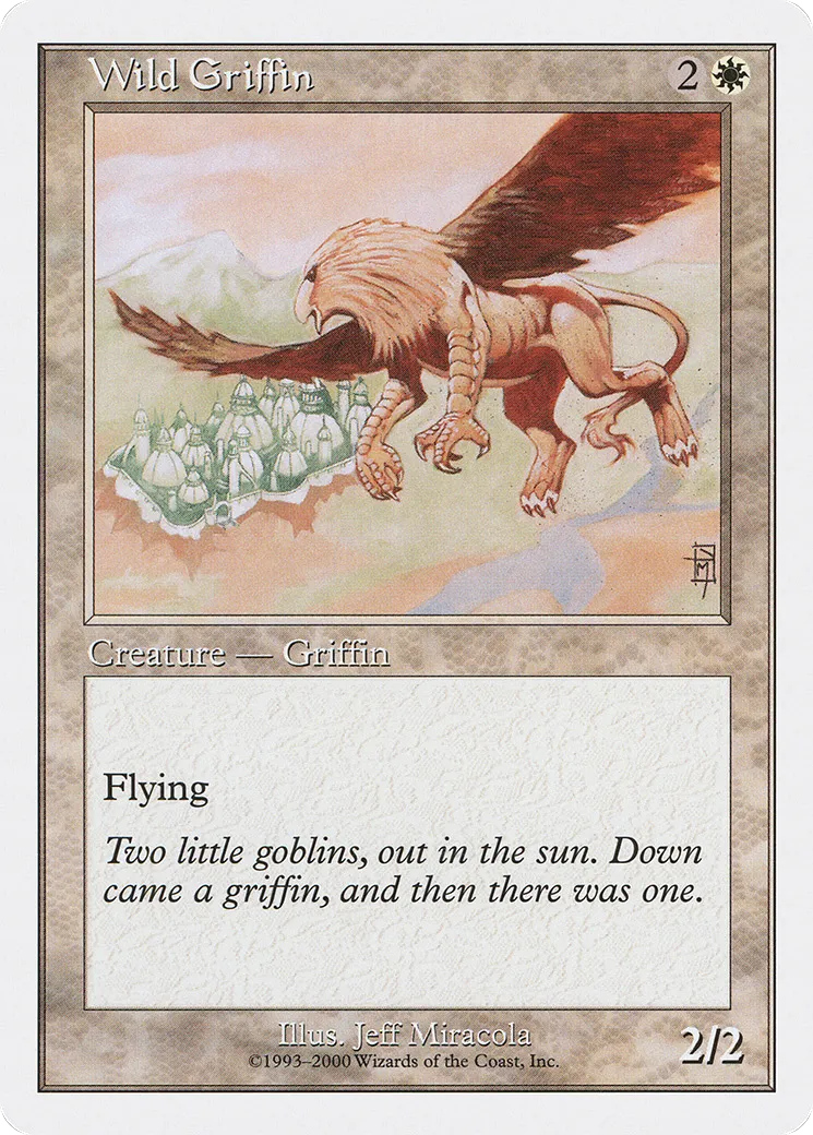 Griffon sauvage — Starter 2000 — Magic: The Gathering