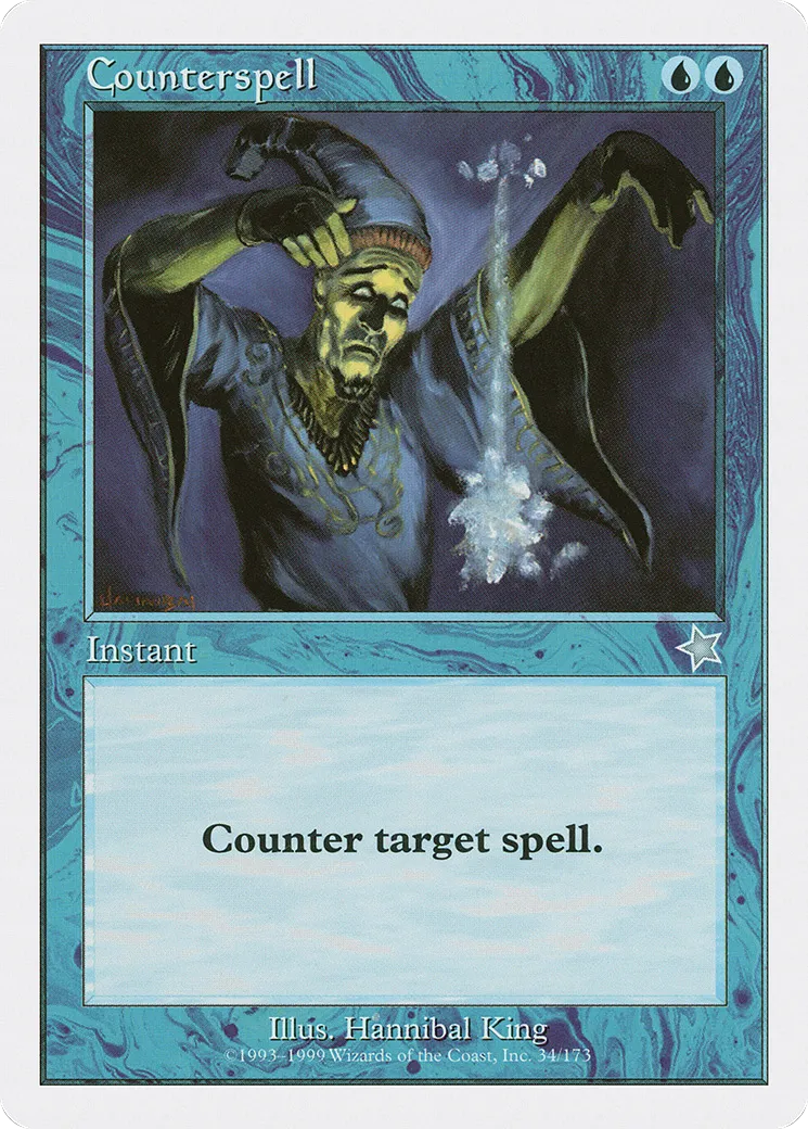 Counterspell — Starter 1999 — Magic: The Gathering