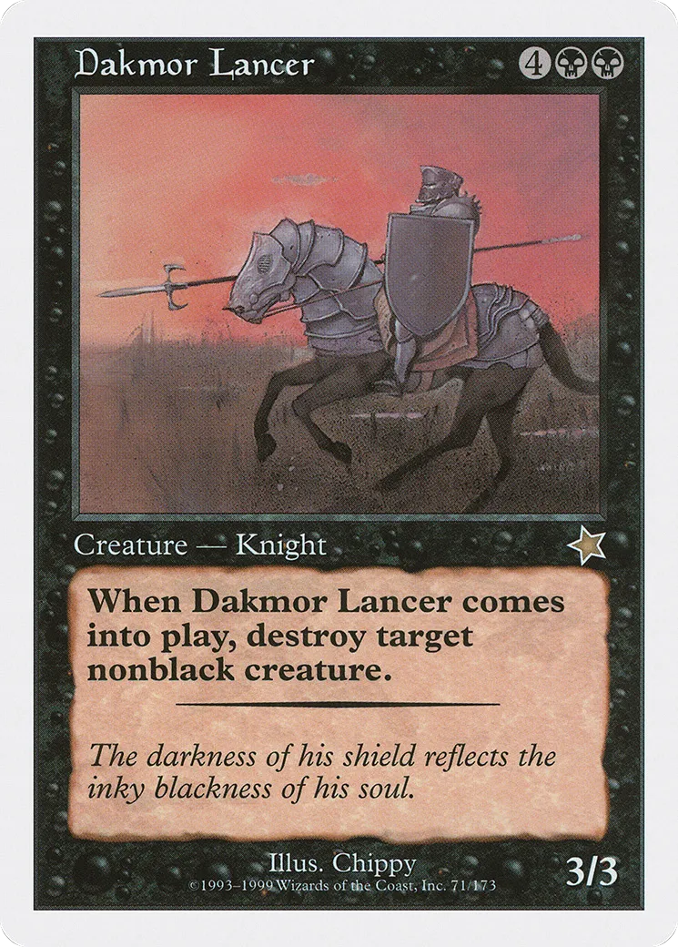 Lancier du Marennois — Starter 1999 — Magic: The Gathering