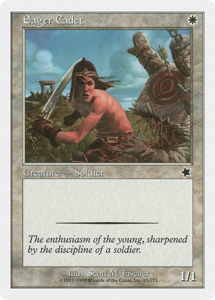 Eager Cadet — Starter 1999 — Magic: The Gathering