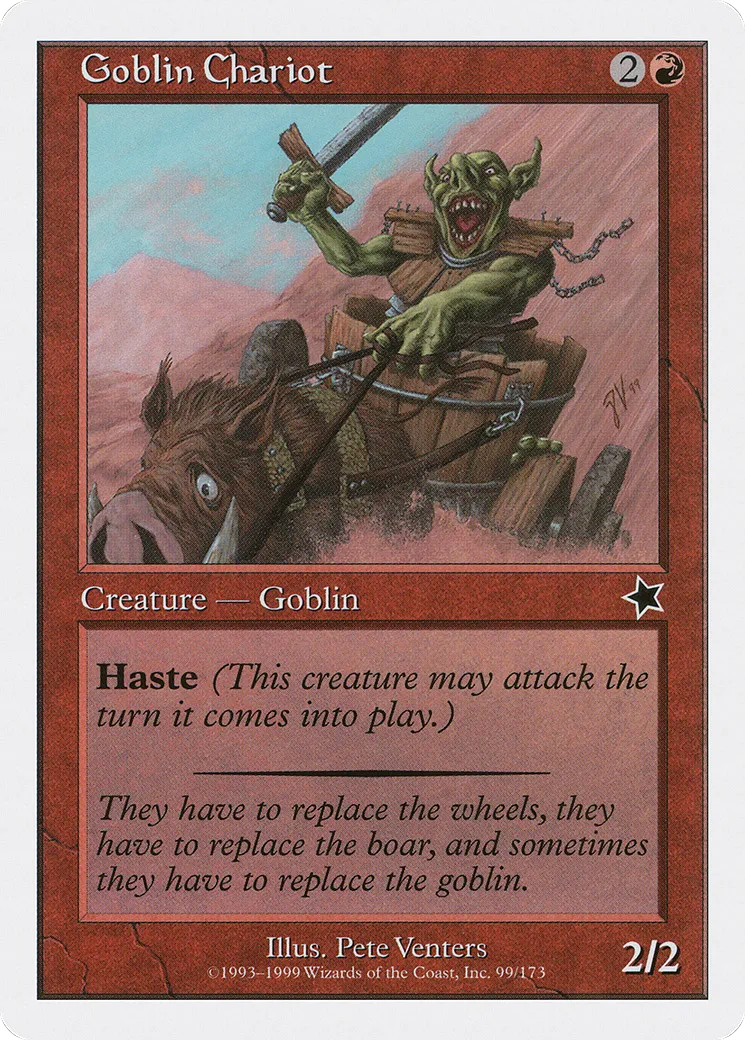Chariot gobelin — Starter 1999 — Magic: The Gathering