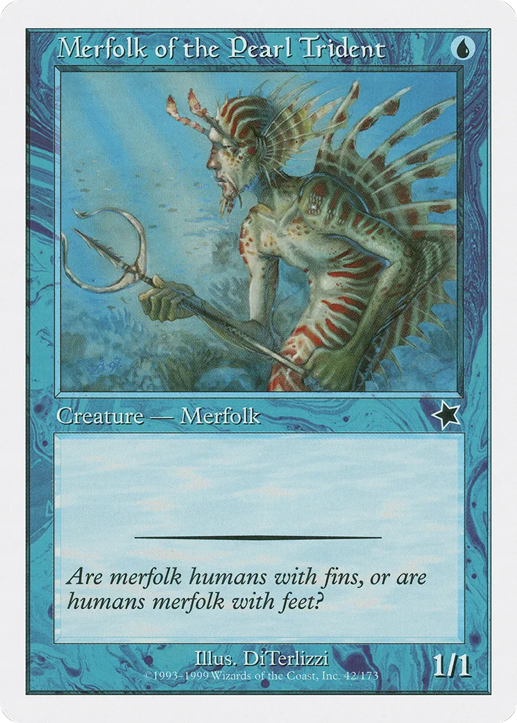 Ondin du Trident de perles — Starter 1999 — Magic: The Gathering