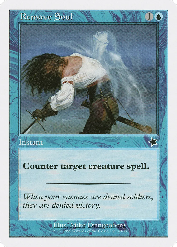 Retrait d'âme — Starter 1999 — Magic: The Gathering
