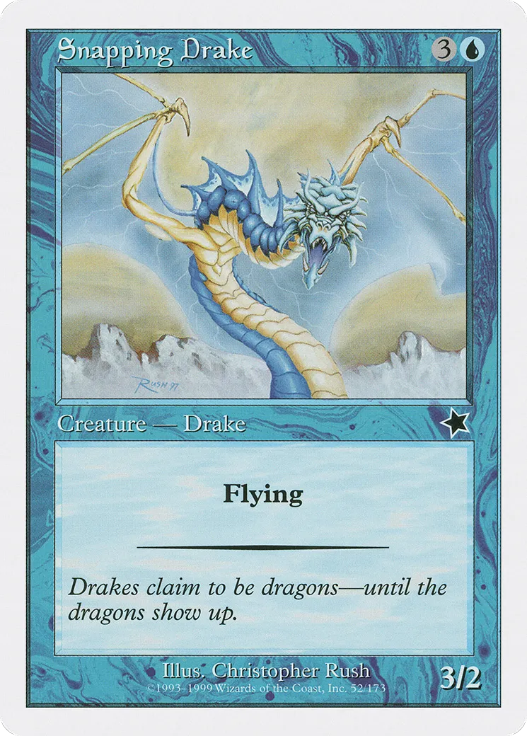 Drakôn happeur — Starter 1999 — Magic: The Gathering
