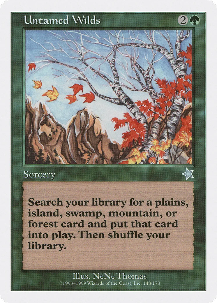 Étendues sauvages — Starter 1999 — Magic: The Gathering