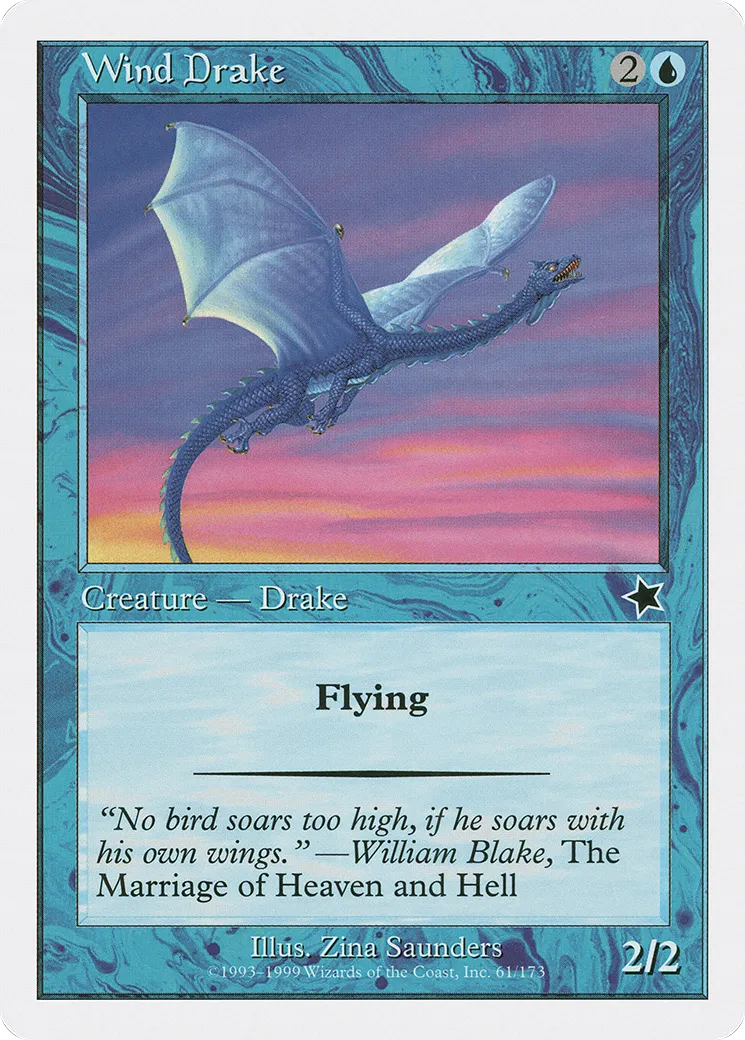 Drakôn des vents — Starter 1999 — Magic: The Gathering