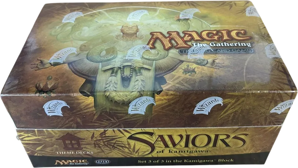 Display de Theme Decks Saviors of Kamigawa from Saviors of Kamigawa - Magic: The Gathering