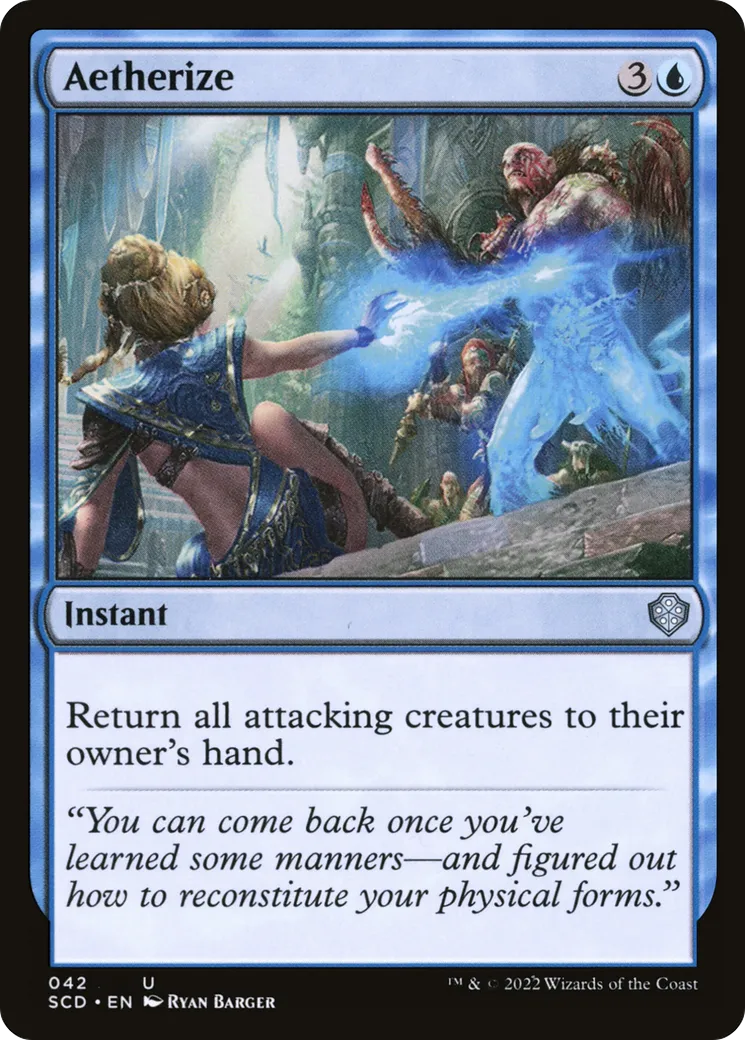 Aetherisation — Starter Commander Decks — Magic: The Gathering