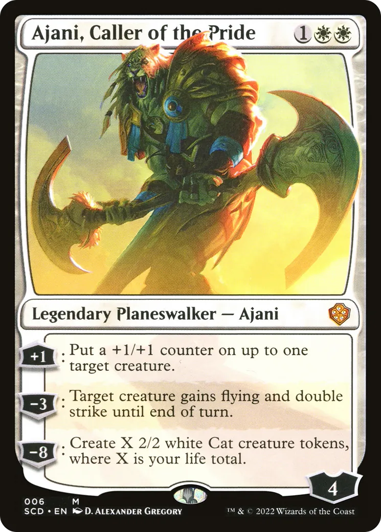 Ajani, meneur de la bande — Starter Commander Decks — Magic: The Gathering