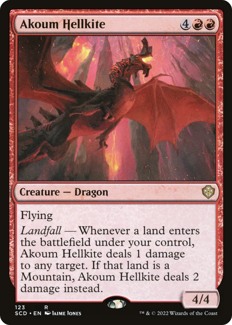 Akoum Hellkite — Starter Commander Decks — Magic: The Gathering