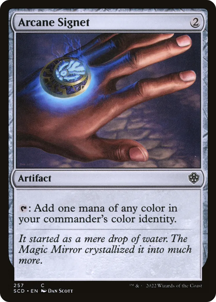 Cachet d'ésotérisme — Starter Commander Decks — Magic: The Gathering