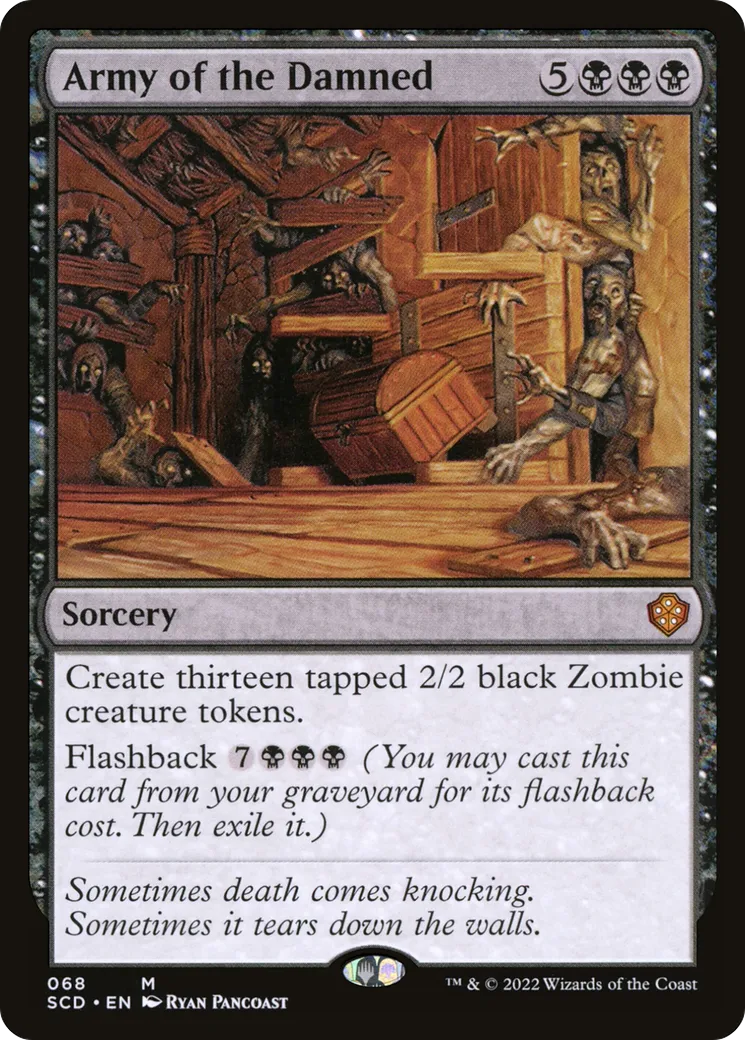 Army of the Damned — Starter Commander Decks — Magic: The Gathering