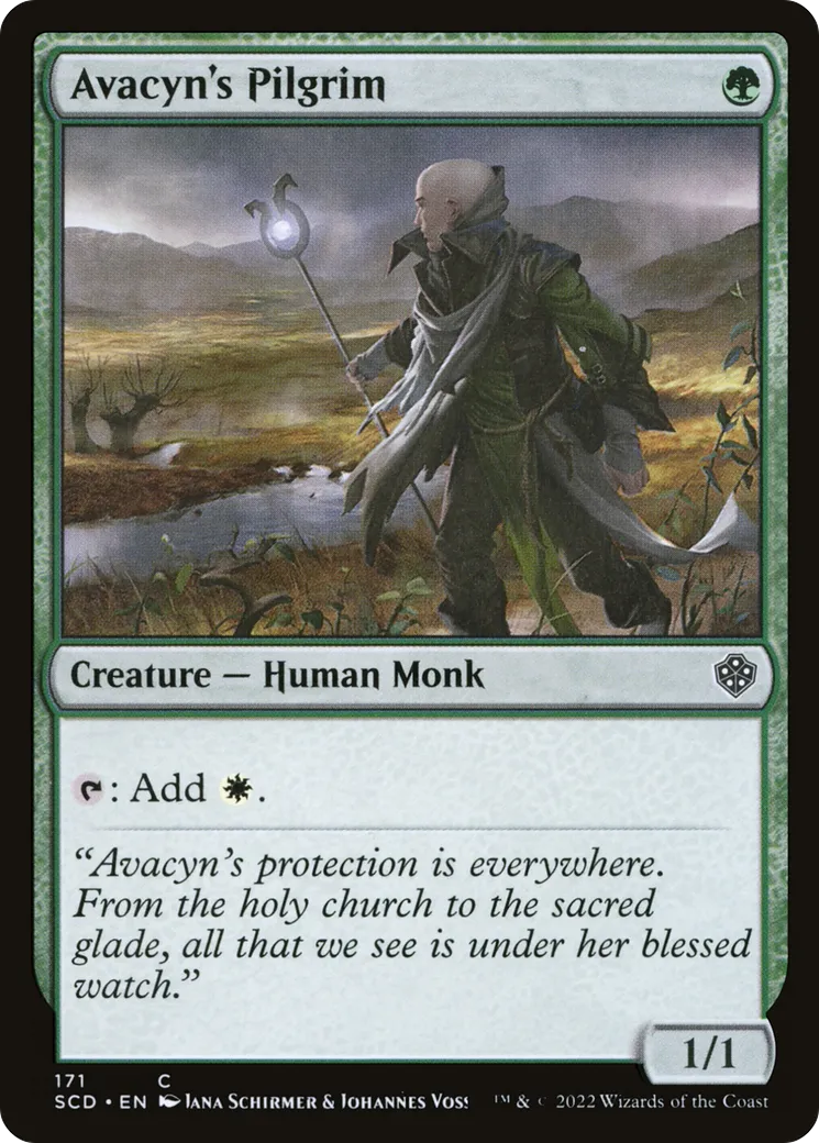 Pèlerin d'Avacyn — Starter Commander Decks — Magic: The Gathering